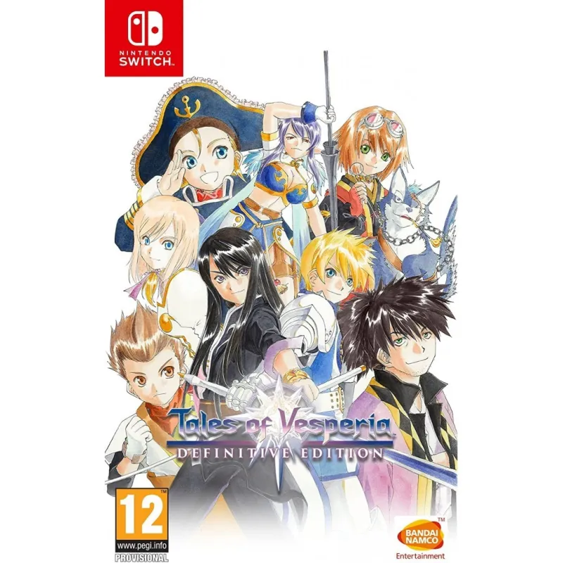 Cover Frontale Tales of Vesperia: Definitive Edition Nintendo Switch