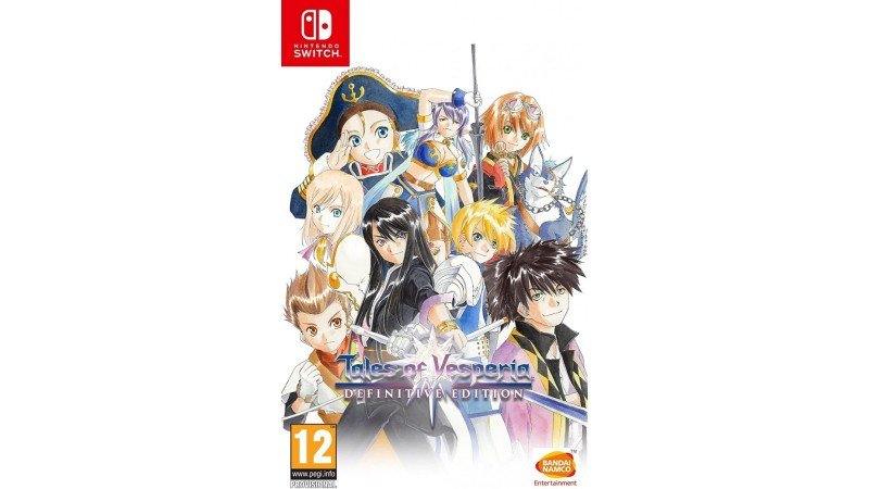 Cover Frontale Tales of Vesperia: Definitive Edition Nintendo Switch