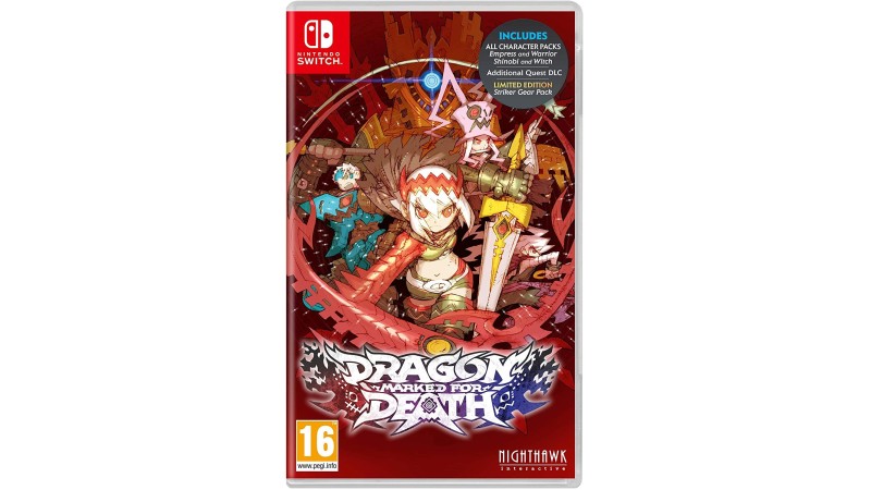 Cover Frontale Dragon Marked for Death Nintendo Switch