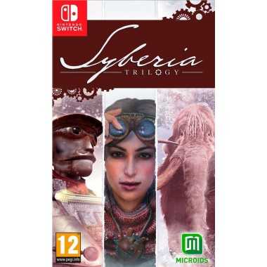 Cover Frontale Syberia Trilogy Nintendo Switch