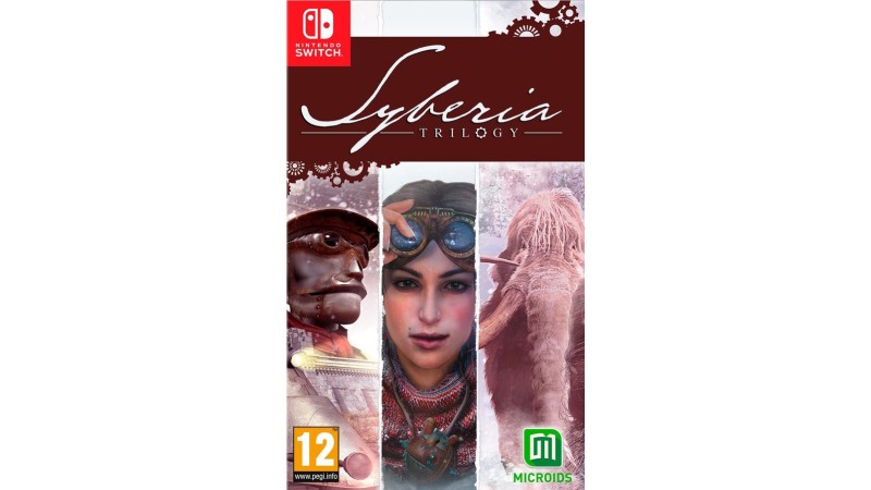 Cover Frontale Syberia Trilogy Nintendo Switch