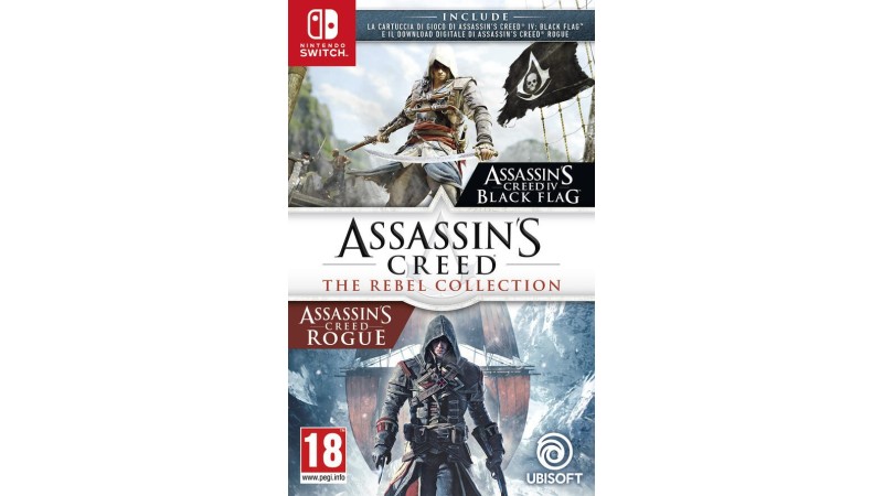 Cover Frontale Assassin's Creed The Rebel Collection Nintendo Switch