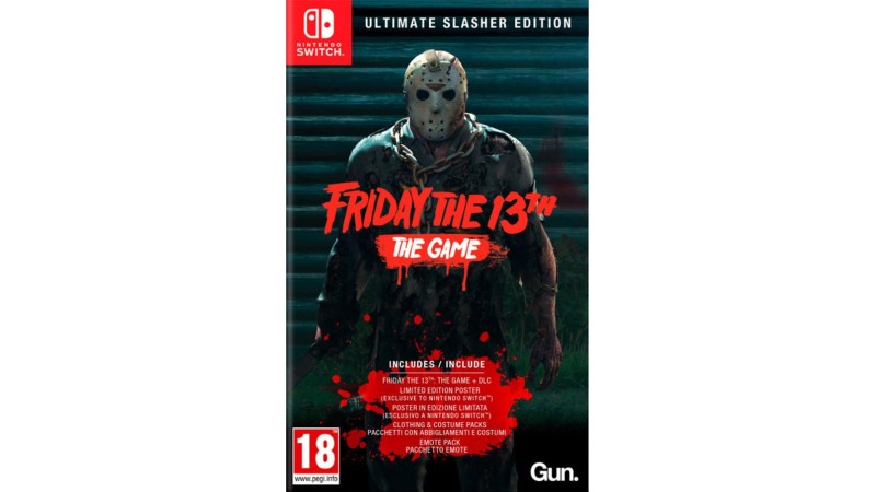 Cover Frontale Friday the 13th The Game: Ultimate Slasher Edition Nintendo Switch