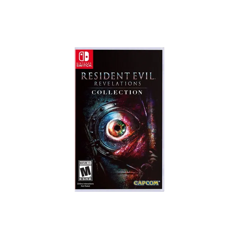 Cover Frontale Resident Evil Revelations collections Nintendo Switch