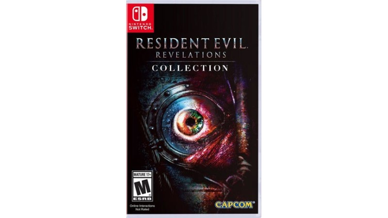 Cover Frontale Resident Evil Revelations collections Nintendo Switch