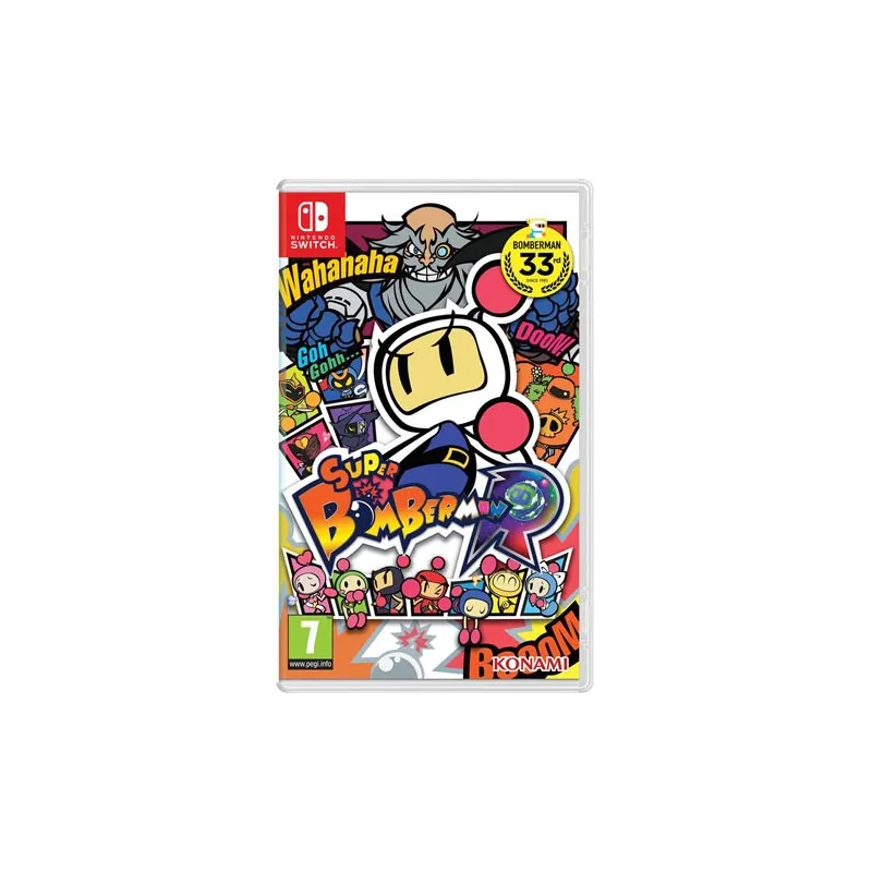 Cover Frontale Super Bomberman R Nintendo Switch