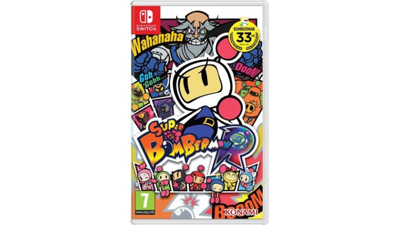 Cover Frontale Super Bomberman R Nintendo Switch