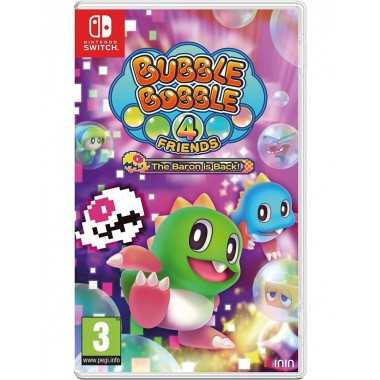 Cover Frontale Bubble Bobble 4 Friends - The Baron is back! Nintendo Switch