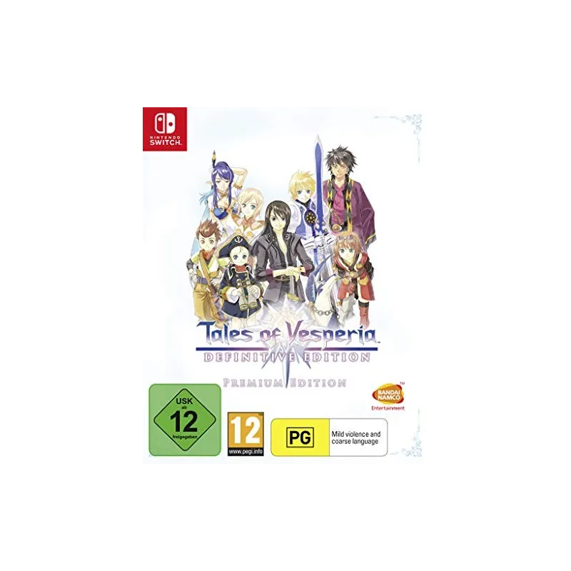 Cover Frontale Tales Of Vesperia: Definitive Edition Premium Nintendo Switch