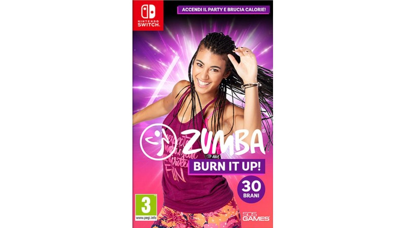 Cover Frontale Zumba Burn IT UP! Nintendo Switch