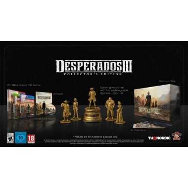 Cover Frontale Desperados III Collector's Edition PlayStation PS4