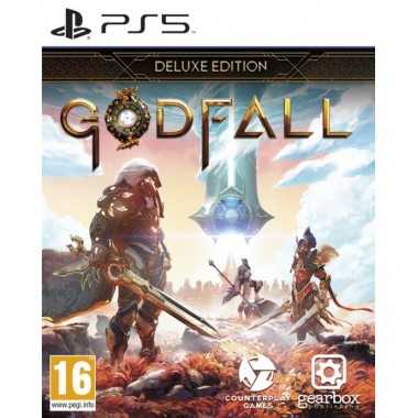 Cover Frontale Godfall - deluxe edition PlayStation PS5