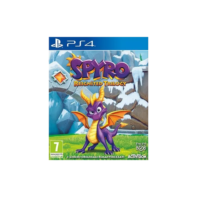 Cover Frontale Spyro Reignited Trilogy PlayStation PS4