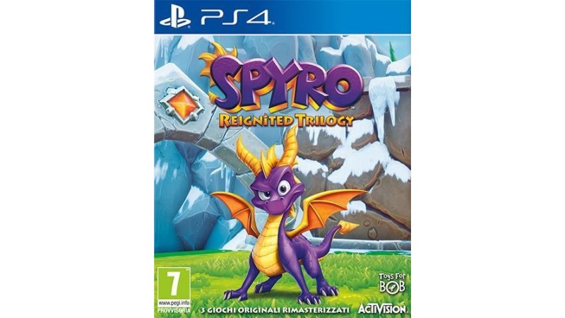 Cover Frontale Spyro Reignited Trilogy PlayStation PS4