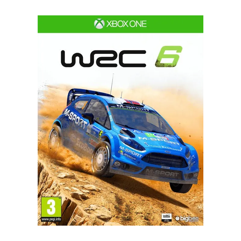 Cover Frontale WRC 6 Xbox Xbox One