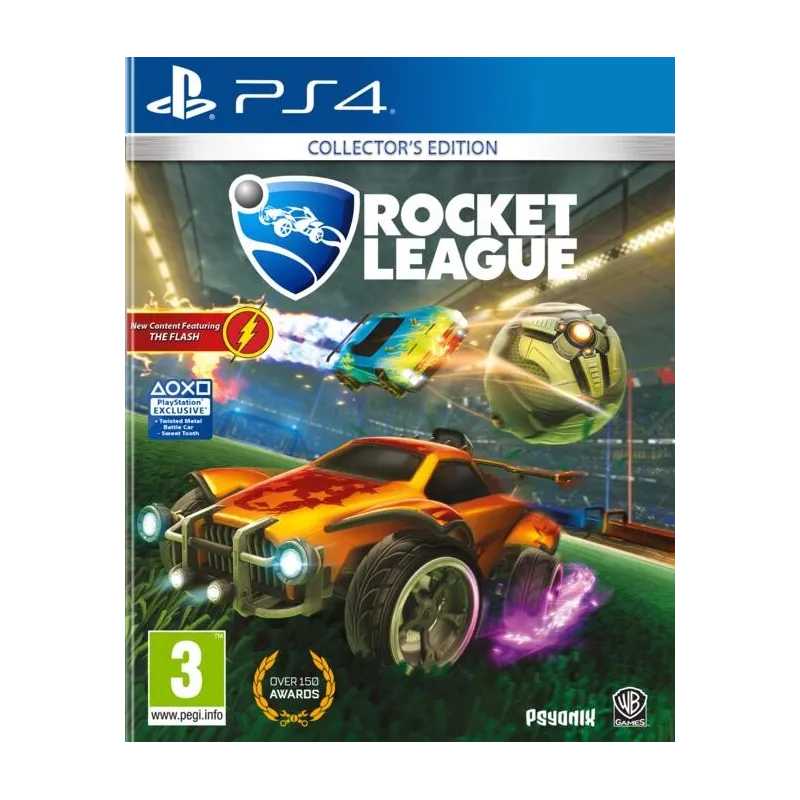 Cover Frontale Rocket league Collector's Edition PlayStation PS4