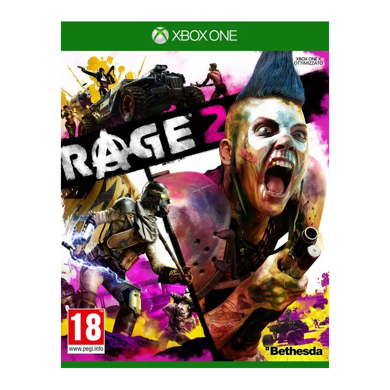 Cover Frontale Rage 2 Xbox Xbox One