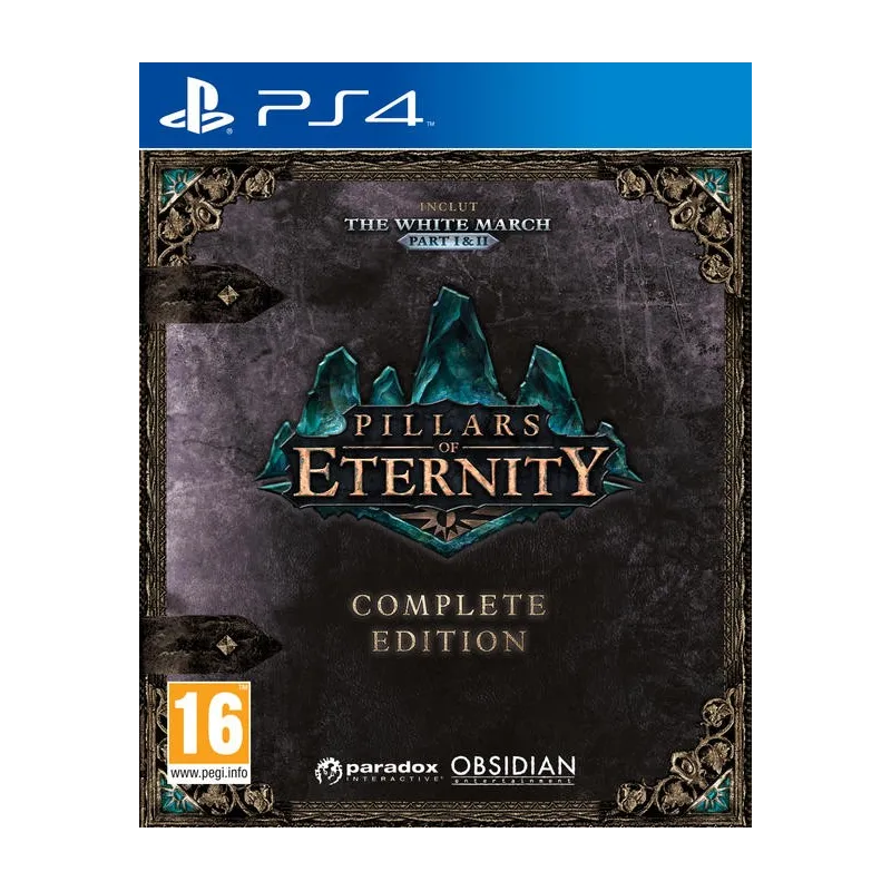 Cover Frontale Pillars of Eternity - Complete edition PlayStation PS4