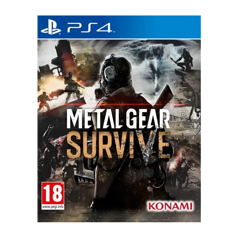 Cover Frontale Metal gear Survive PlayStation PS4