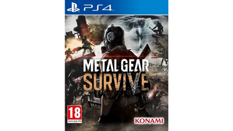 Cover Frontale Metal gear Survive PlayStation PS4