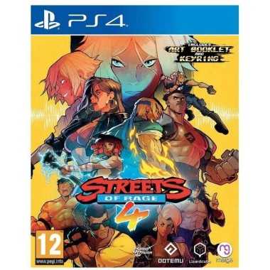 Cover Frontale Streets of rage 4 PlayStation PS4