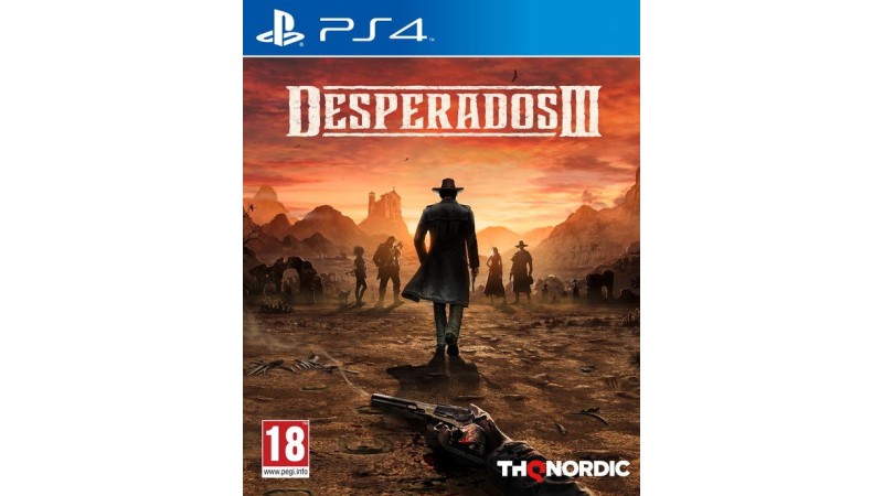 Cover Frontale Desperados III PlayStation PS4