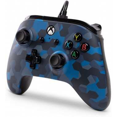 Xbox One & Windows 10 Stealth Blue Camo wired controller per Xbox Xbox One realizzato da Microsoft