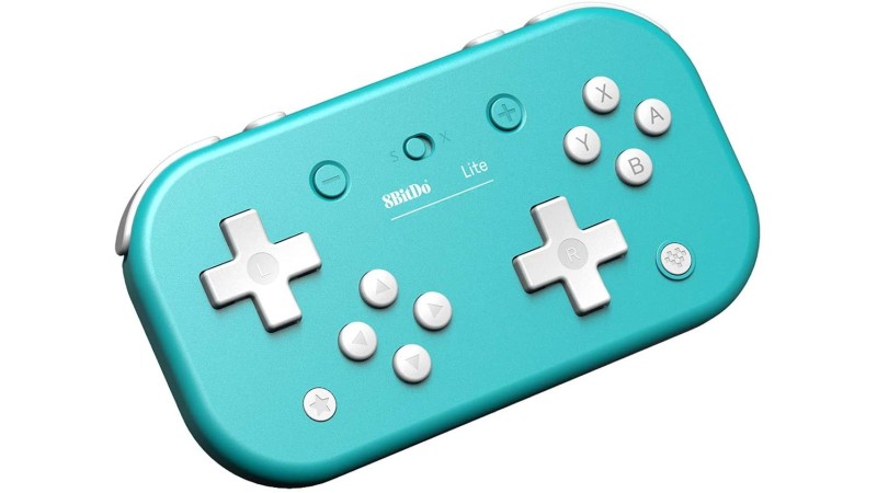 Lite Bluetooth gamepad Turquoise Edition per Nintendo Switch realizzato da 8BitDo