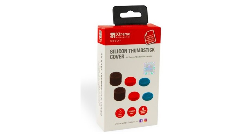 Silicon Thumbstick Cover per Nintendo Switch realizzato da Xtreme Informatica