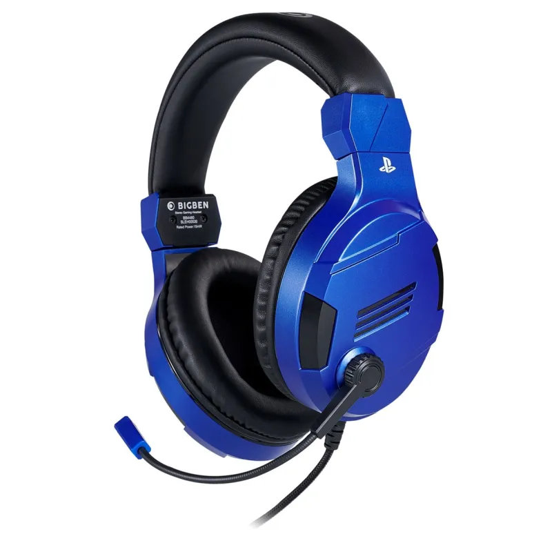 Stereo Headset blu per PlayStation PS4 realizzato da Bigben Interactive