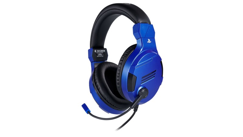 Stereo Headset blu per PlayStation PS4 realizzato da Bigben Interactive