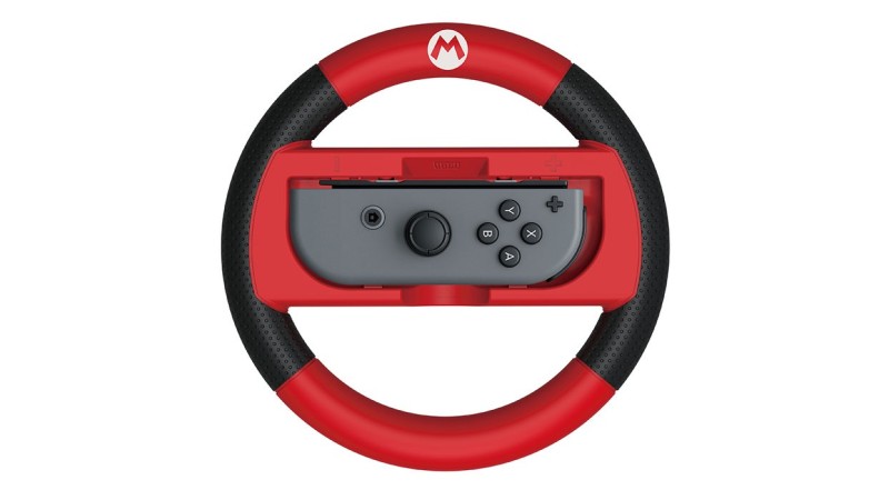 HORI Volante Deluxe Mario Kart 8 - Mario per Nintendo Switch realizzato da Nintendo