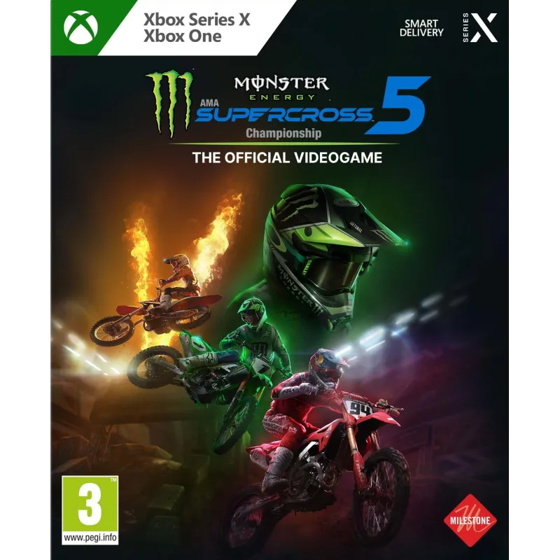 Monster Energy Supercross 5 The Official Videogame