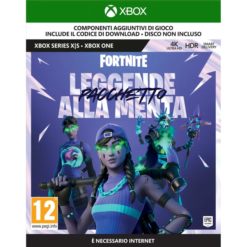 Fortnite Pacchetto Leggende Alla Menta