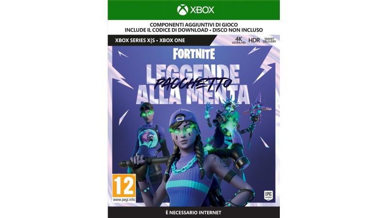 Fortnite Pacchetto Leggende Alla Menta