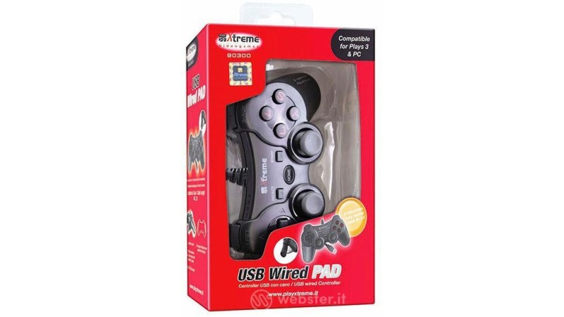 Controller Wired USB PS3 per PlayStation PS3 realizzato da BigBen Interactive