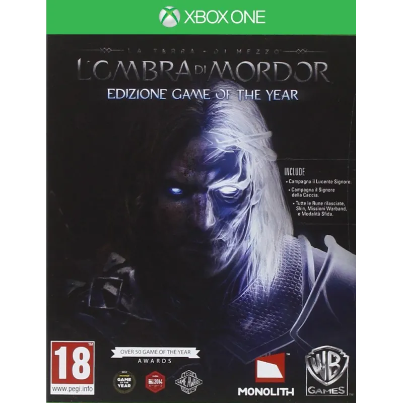 La Terra Di Mezzo L'Ombra Di Mordor (Edizione Game of the Year)