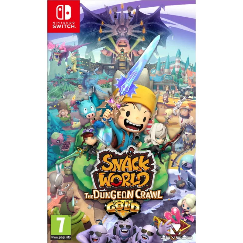 Snack World Esploratori Di Dungeon Gold