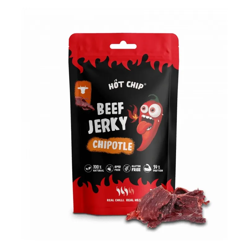 Hot Chip Beef Jerky Chilli Chipotle