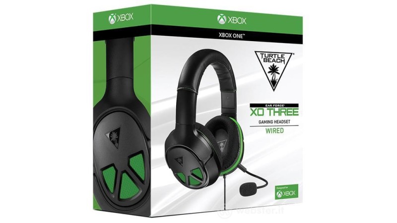 TURTLEBEACH Cuffie XO Three XONE per Xbox Xbox One realizzato da BigBen Interactive