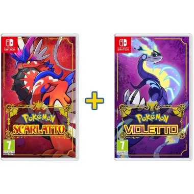 Pokemon Scarlatto e Pokemon Violetto (Dual Pack con Steelbook)