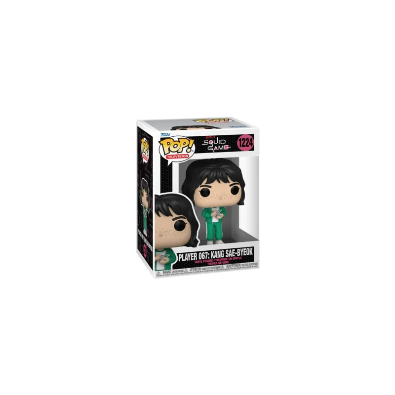 Funko Pop! Serie tv 1224 Player 067: Kang Sae-Byeok Squid Game