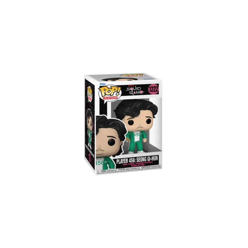 Funko Pop! Serie tv 1222 Player 456:Seong Gi-Hun Squid Game