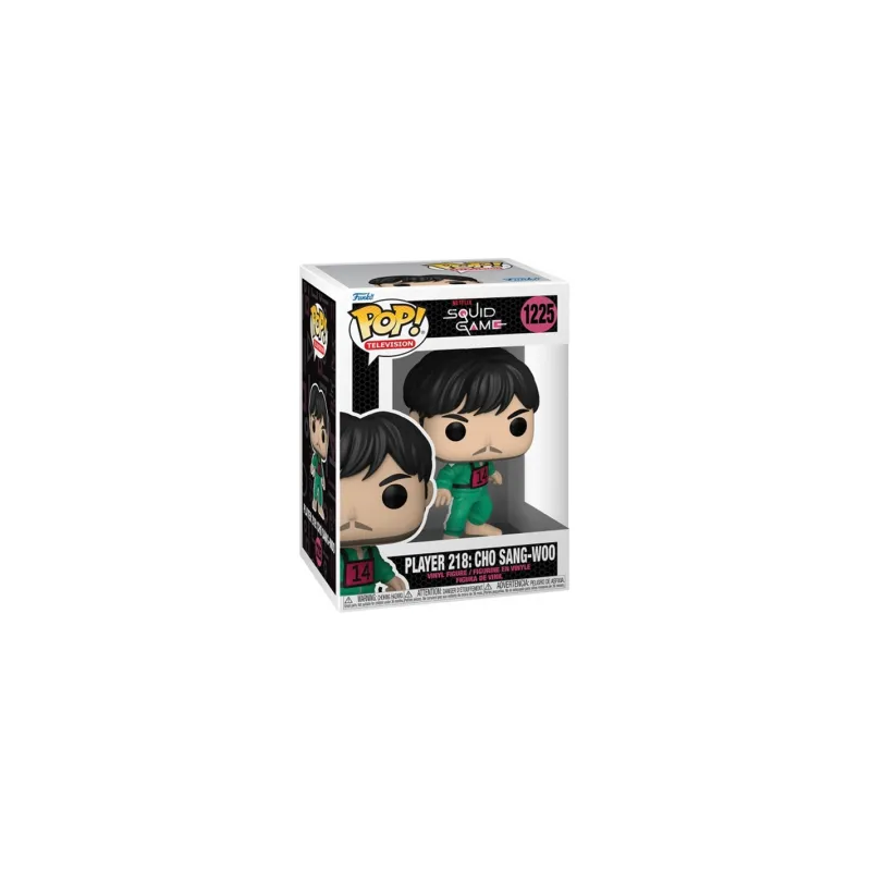 Funko Pop! Serie tv 1225 Player 218:Cho Sang-Woo Squid Game