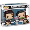 Funko Pop! Animation 2 Pack Tanjiro e Nezuko Demon Slayer