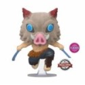 Funko Pop! Animation Flocked Special edition 875 Inosuke Hashibira Demon Slayer