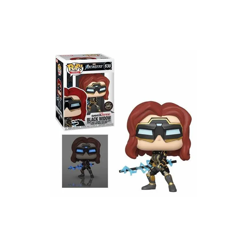 Funko Pop! games Glow Chase Limite edition 630 Black Widow Avengers