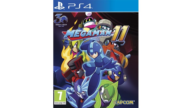 Cover Frontale Megaman 11 PlayStation PS4