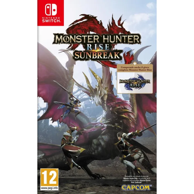 Monster Hunter Rise Sunbreak per Nintendo switch