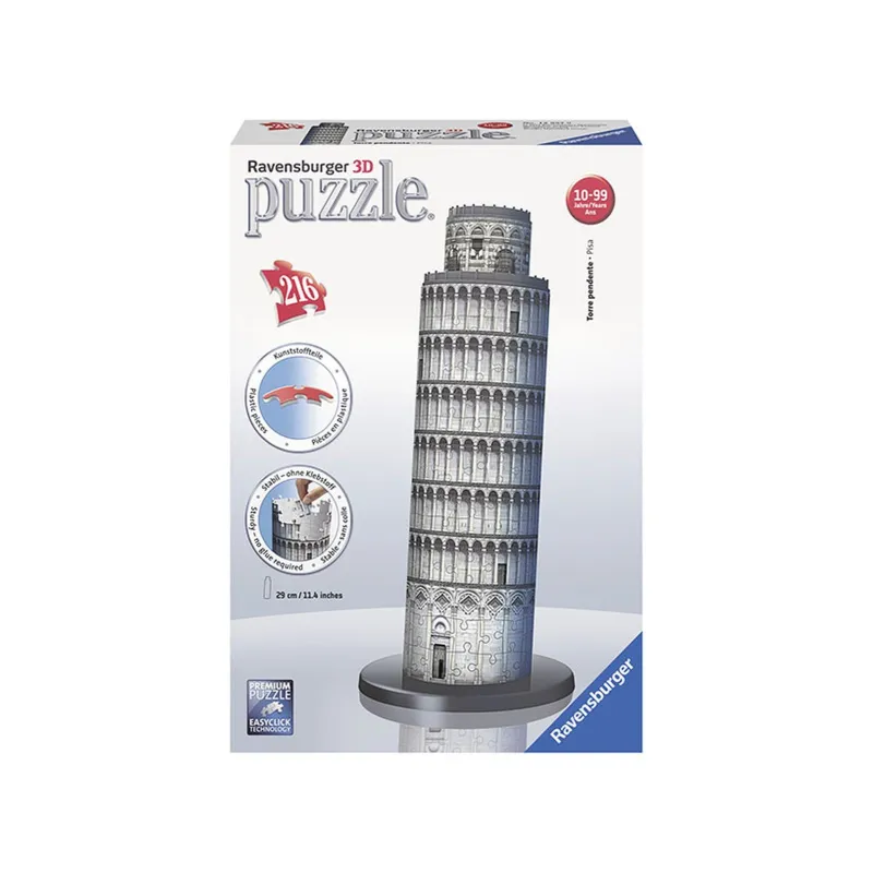 Torre di Pisa Puzzle 3D Building Ravensburger